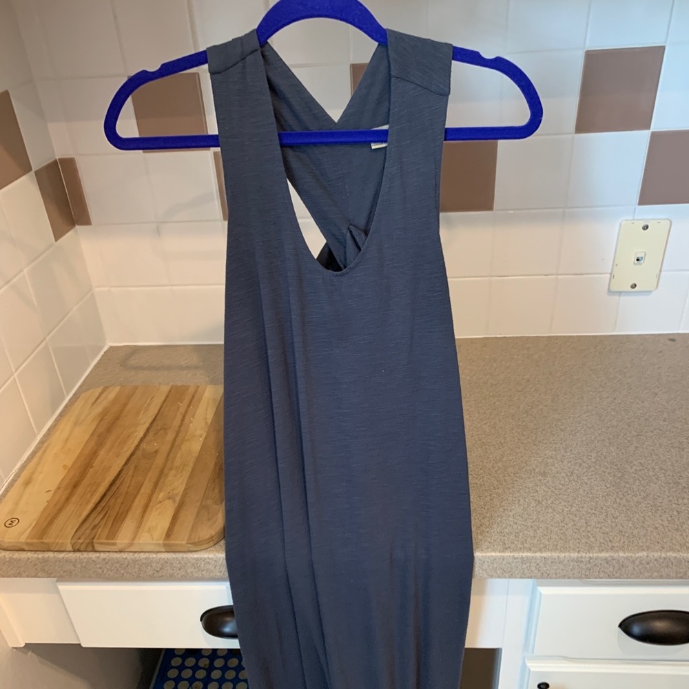 Jersey maxi dress